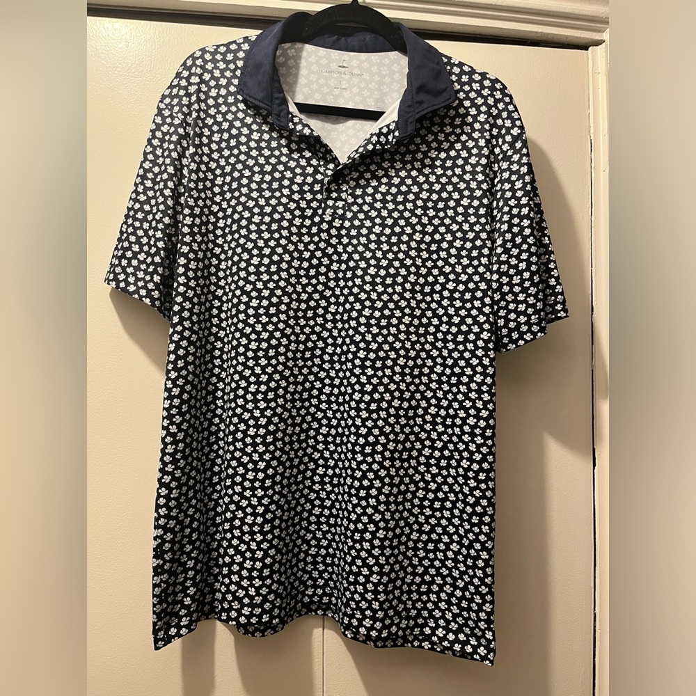 Grayson Dunn Men's Golf Shirt Size L